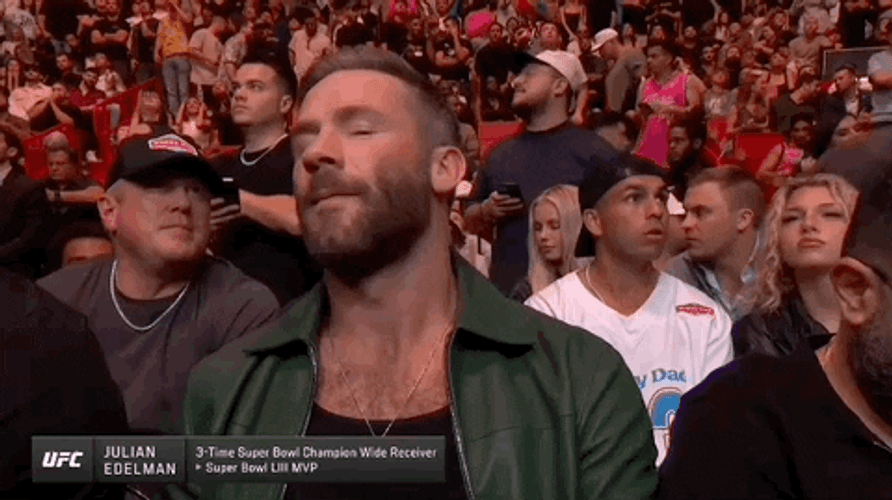 3 Julian Edelman UFC Fighter GIF