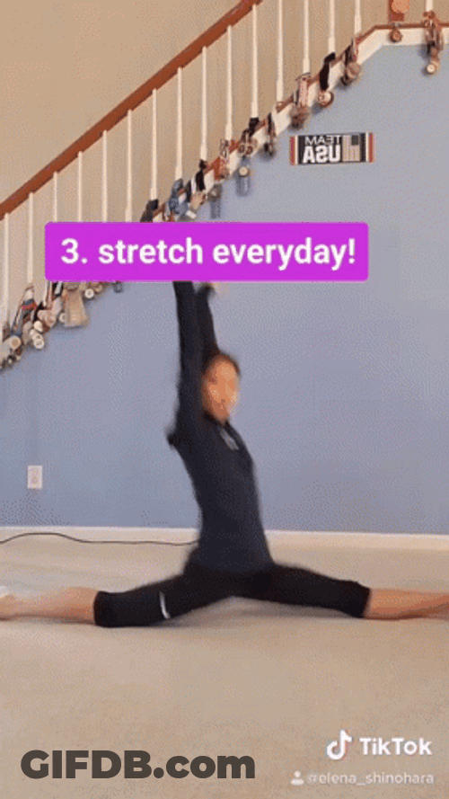 3 Stretch Everyday Work Out GIF