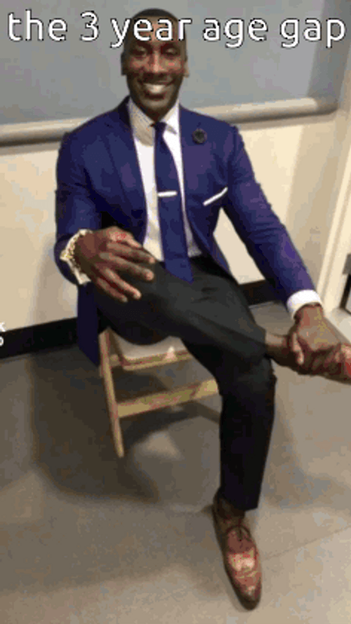 3 Years Age Gap Shannon Sharpe Meme GIF