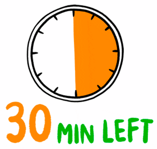 30 Min Left Timer GIF