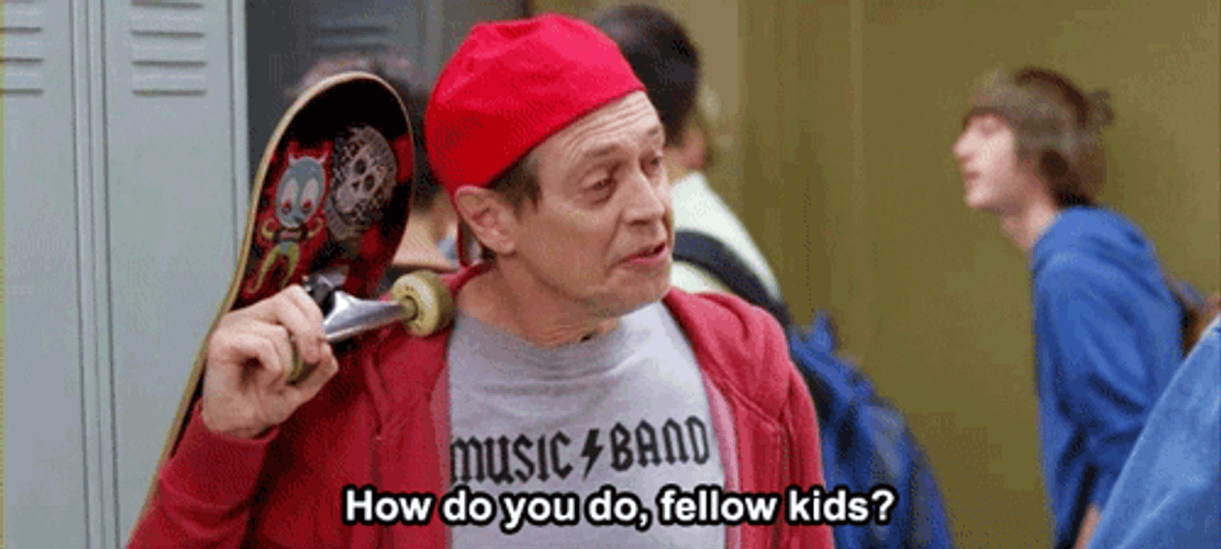 30 Rock Steve Buscemi Welcome Funny Meme GIF