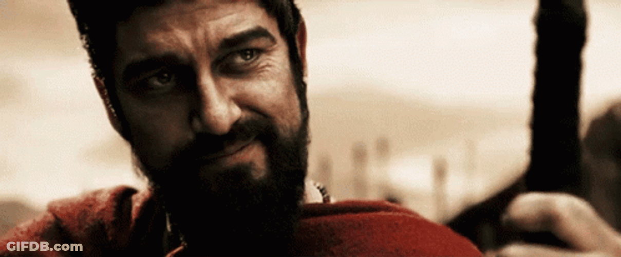 300 Leonidas Bombastic Eyes GIF