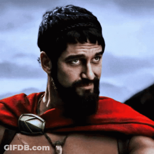 300 Movie This Is Sparta GIF