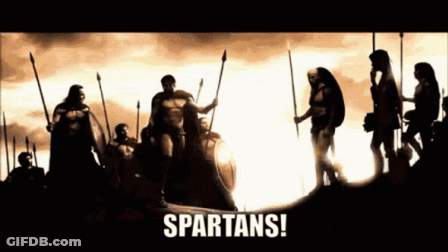 300 Spartans Awoo Awoo GIF