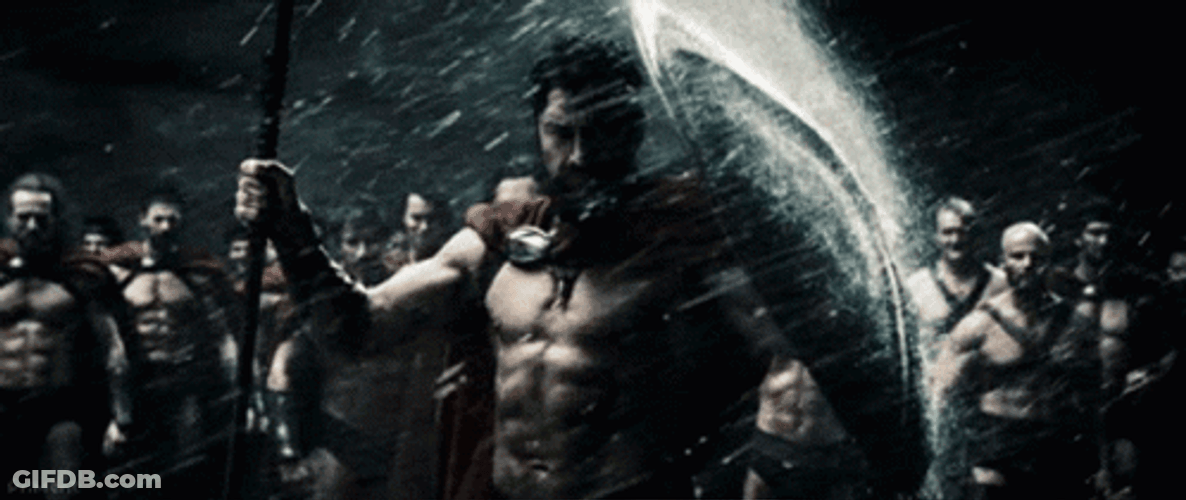 300 Spartans Poster GIF
