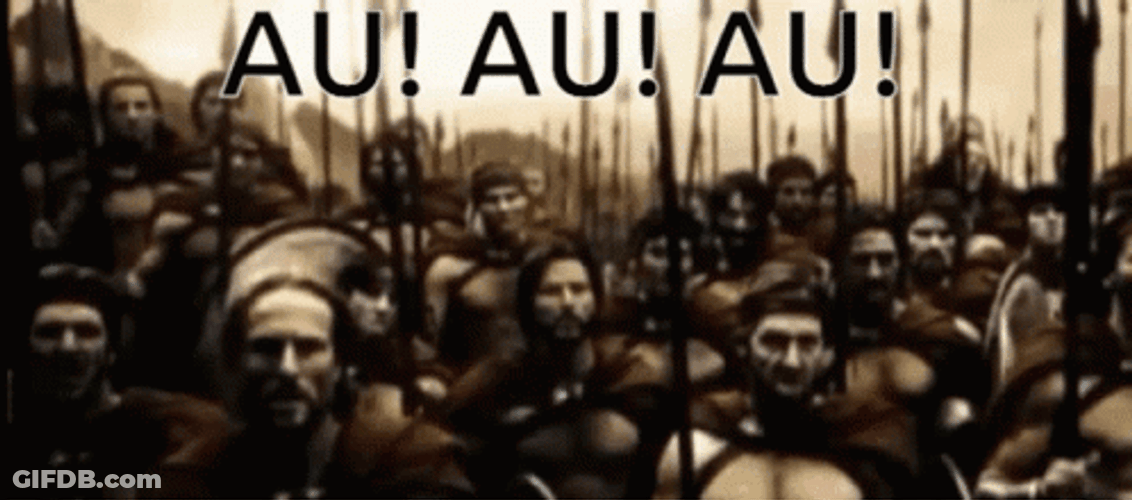 300 The Spartan Ready To Battle GIF