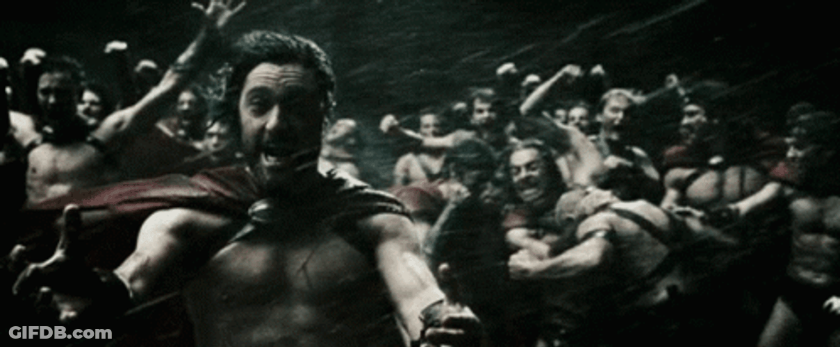 300 War Scene GIF