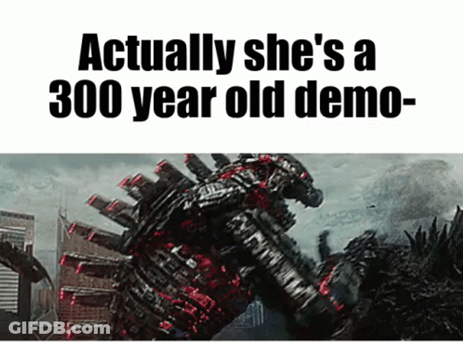 300 Year Old Demon Godzilla 2021 GIF