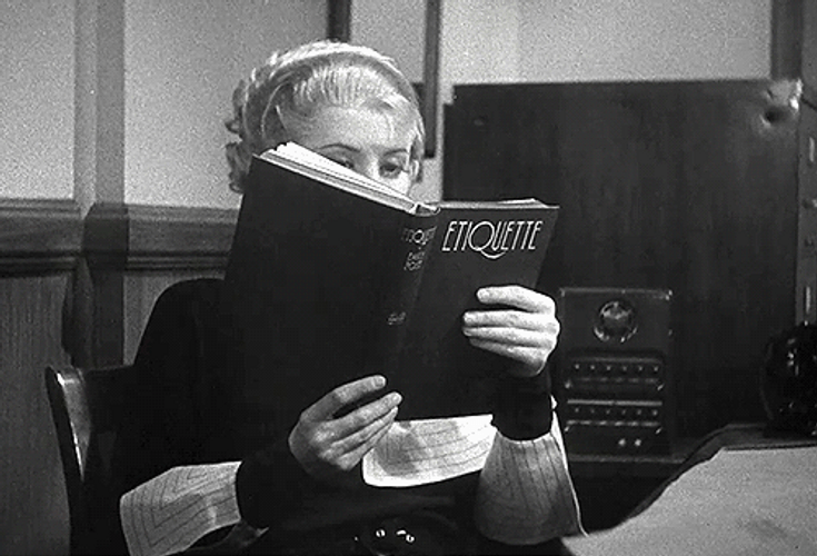30S Book Barbara Stanwyck GIF