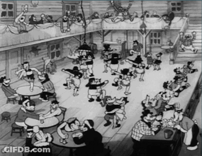 30S Dancing Klondike Kid GIF