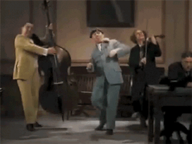 30S Dancing Three Stooges GIF