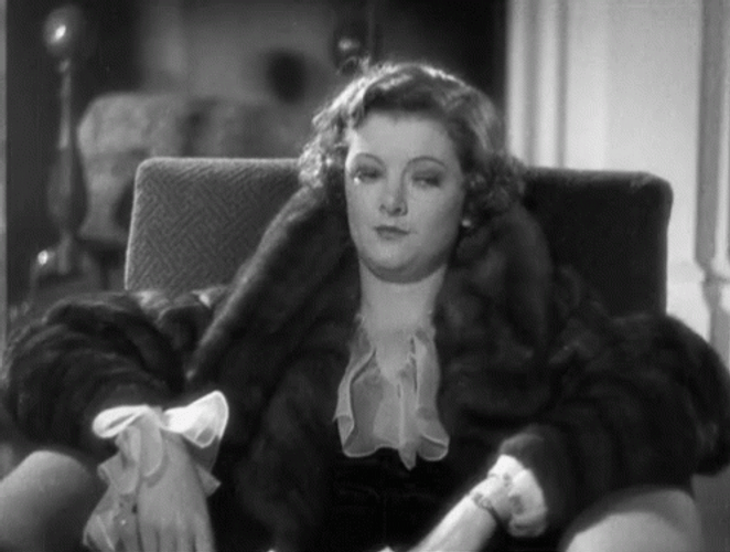 30S Eye Roll Myrna Loy GIF