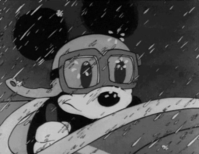 30S Rain The Mail Pilot GIF
