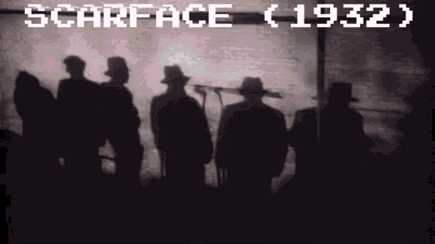 30S Scarface Movie Massacre GIF