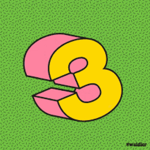 321 Countdown Clock Fun Fun Fun Confetti GIF