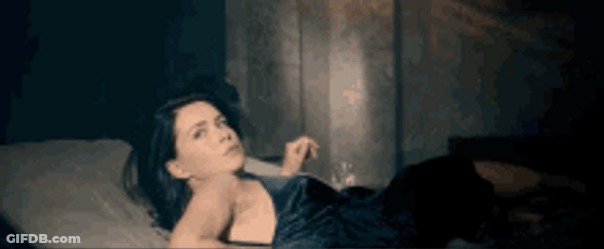 365 Days Laura Biel Shocked Suddenly Get Up Bed GIF