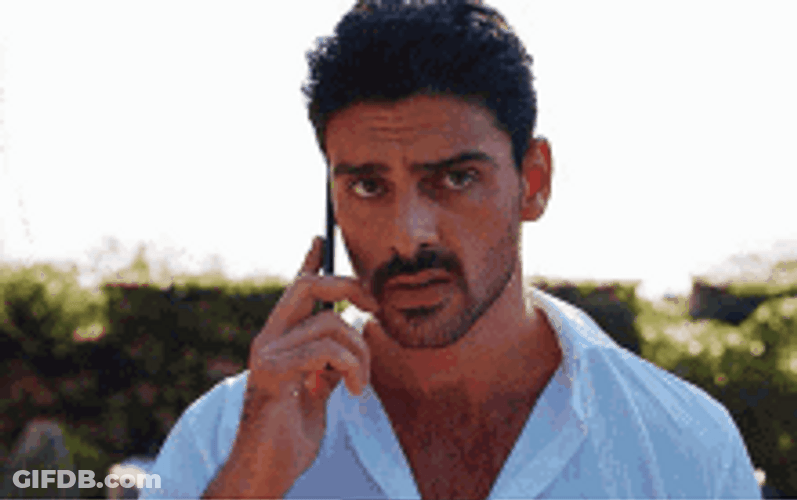 365 Days Massimo Torricelli Hung Up Phone Stunned GIF