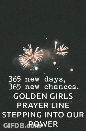 365 New Days New Chances Poster GIF