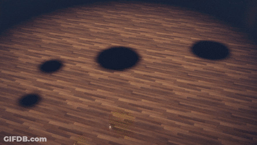 3D Animated Colorful Ball Drop GIF