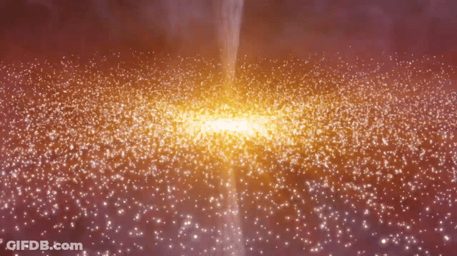 3D Animated Seamless Space Sphere Loop GIF