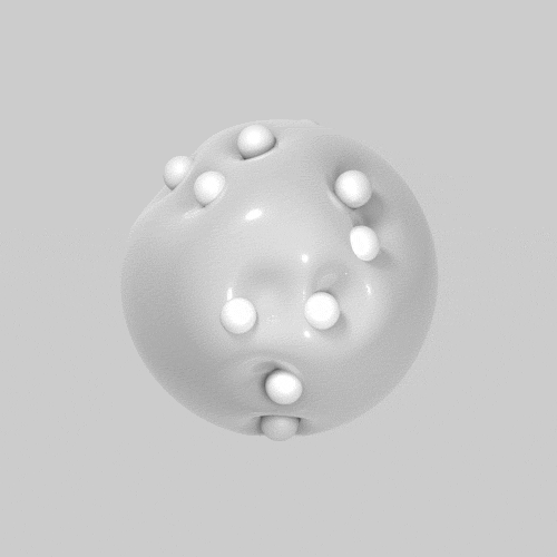 3D Art Illustration Ball Design GIF