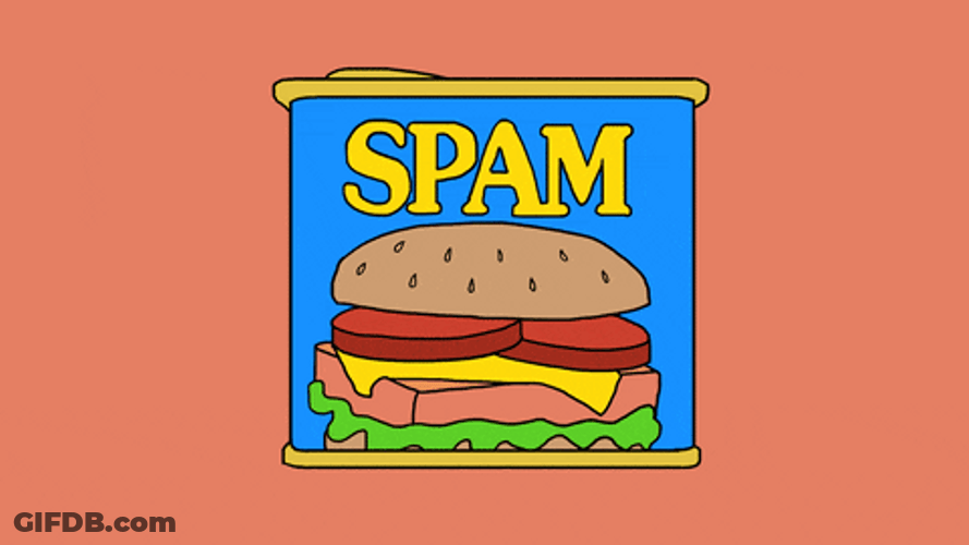 3D Cartoon Spam Can Model GIF