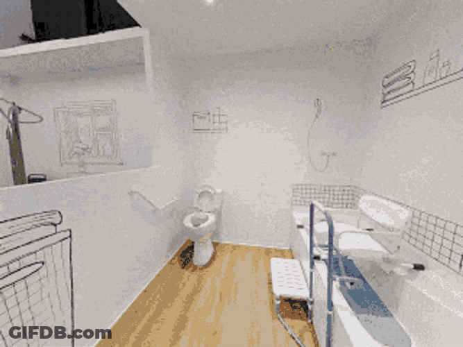 3D Floor Plan Architecture GIF