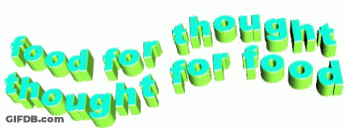 3D Food For Thought For Food GIF