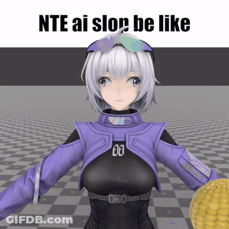 3D Girl With Nte Ai Slow Be Like GIF