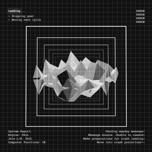 3D Glitch Illustration Design GIF