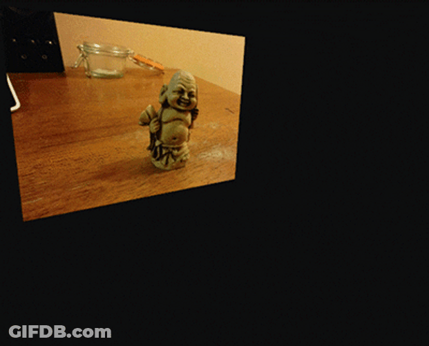 3D God Buddha GIF