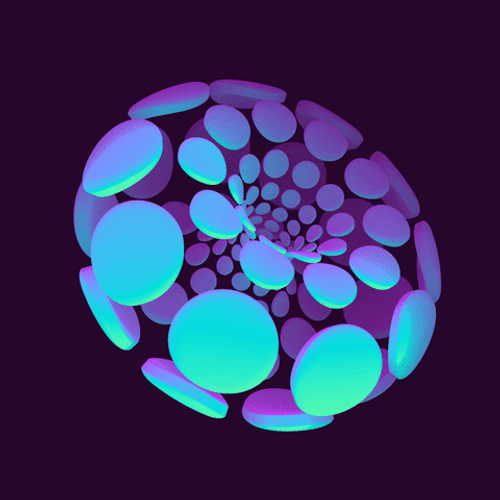 3D Inside Out Trippy Loop GIF