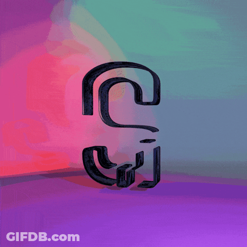 3D Letter S Exploding GIF