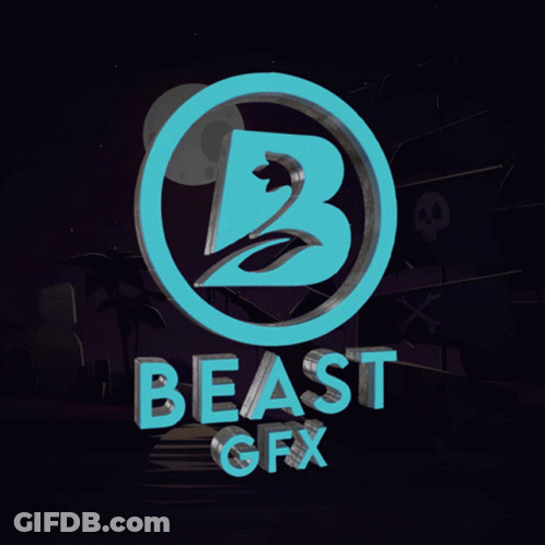 3D Logo For Beast GFX GIF