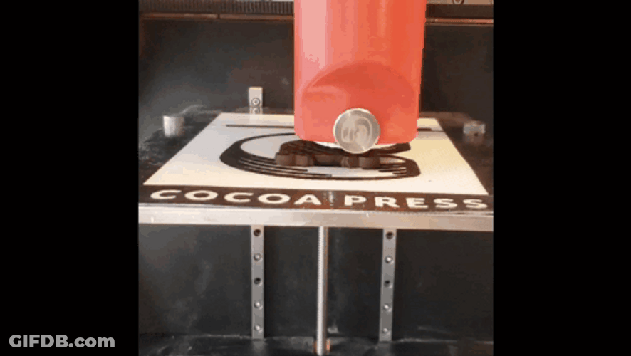 3D Printing Black Stitch Cartoon GIF