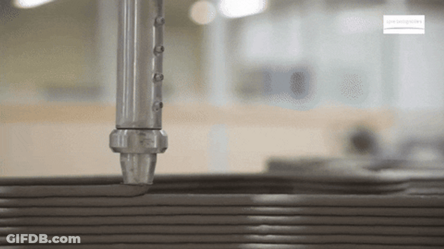 3D Printing Machine In Progress GIF