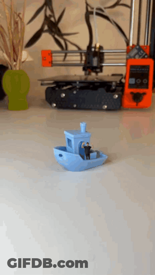 3D Printing Transition GIF