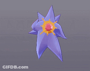 3D Purple Flower With Yellow Center GIF