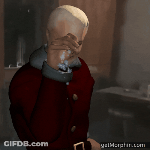 3D Santa Merry Christmas Meme GIF