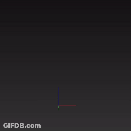 3D Skeleton With Arms And Legs On Dark Background GIF