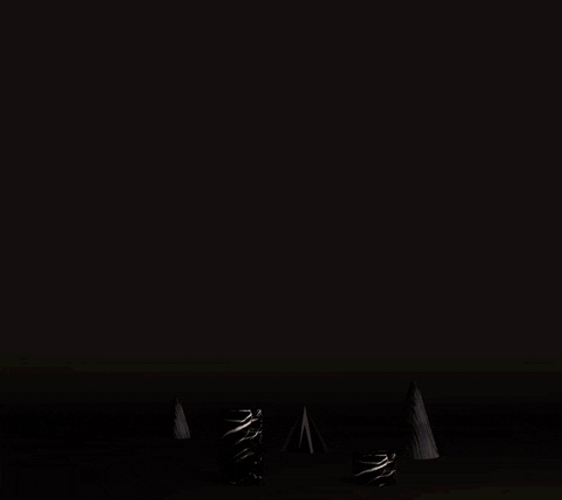 3D Springtime Flower Bloom GIF