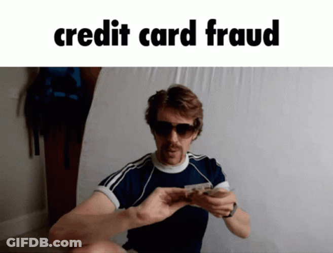 3Kliksphillip Tossing Credit Cards GIF