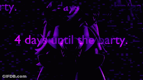 4 Day Until Party GIF