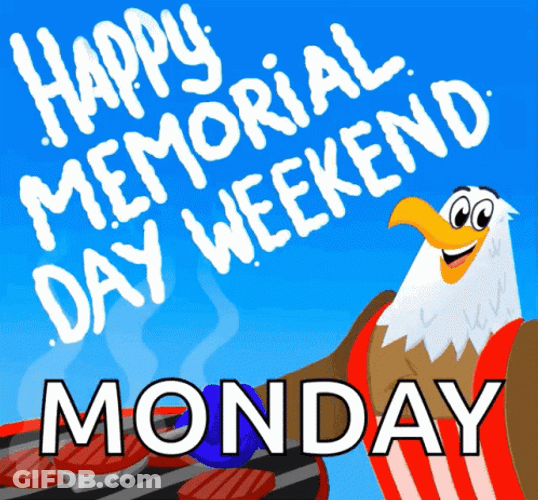 4 Day Weekend Eagle Cooking GIF
