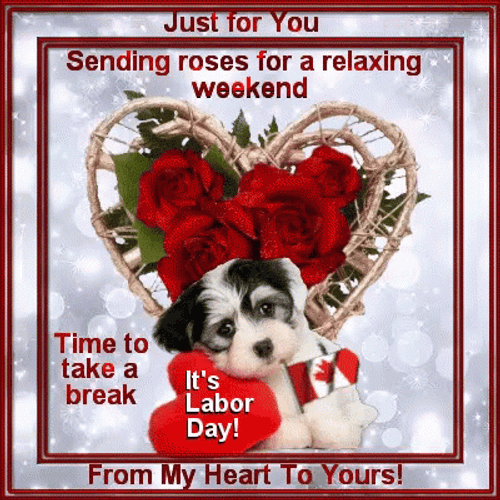 4 Day Weekend From My Heart GIF