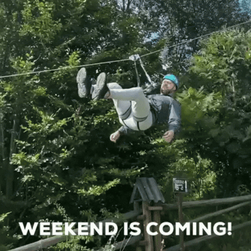 4 Day Weekend Is Coming GIF