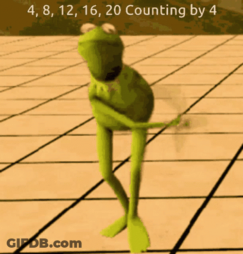 4 Kermit Dancing GIF
