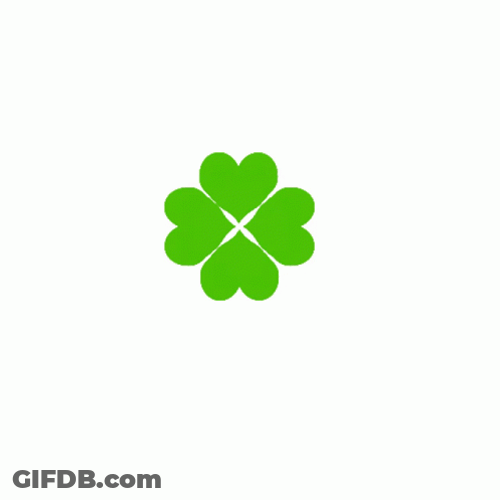 4 Leaf Clover Blink GIF