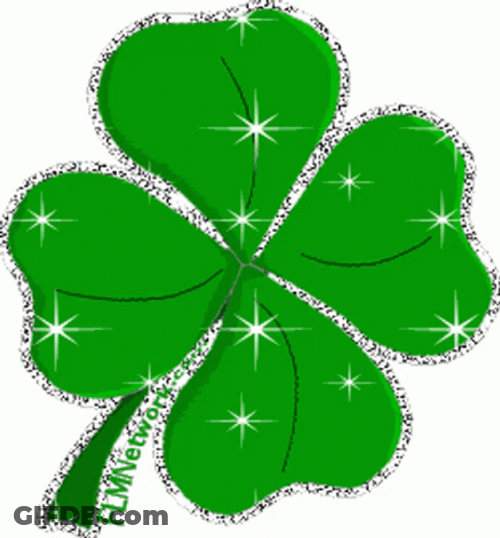 4 Leaf Clover Glitters GIF