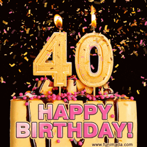 40 40Th GIF